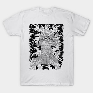 Ink Samurai wave T-Shirt